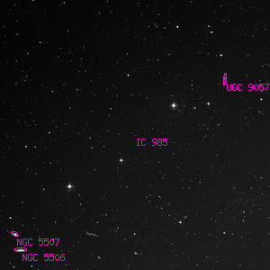 DSS image of IC 985