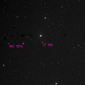DSS image of IC 986