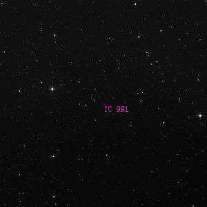 DSS image of IC 991