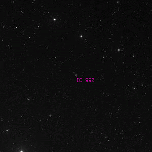 DSS image of IC 992
