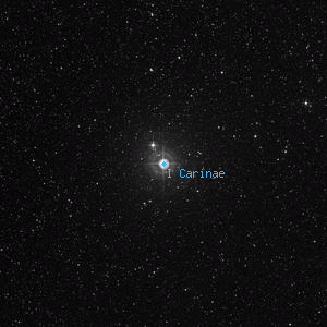 DSS image of I Carinae