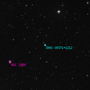 DSS image of IRAS 09371+1212