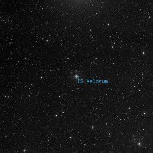 DSS image of IS Velorum