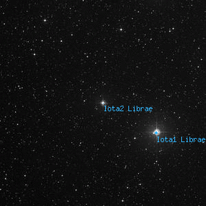 DSS image of Iota2 Librae