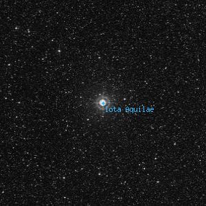 DSS image of Iota Aquilae