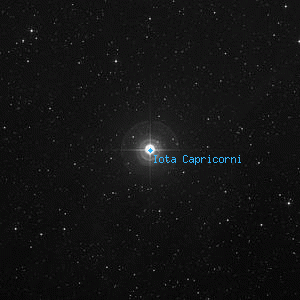 DSS image of Iota Capricorni