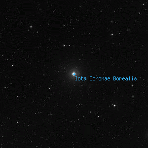 DSS image of Iota Coronae Borealis