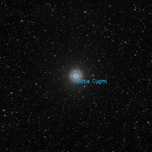 DSS image of Iota Cygni