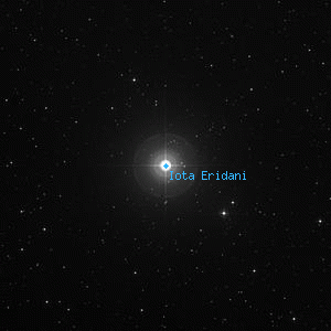 DSS image of Iota Eridani