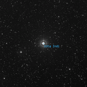DSS image of Iota Indi