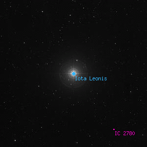 DSS image of Iota Leonis