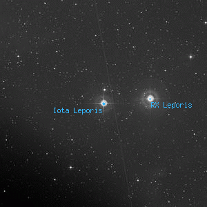 DSS image of Iota Leporis
