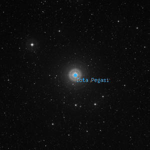DSS image of Iota Pegasi