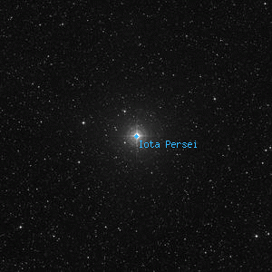 DSS image of Iota Persei