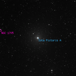 DSS image of Iota Pictoris A