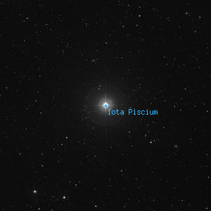 DSS image of Iota Piscium