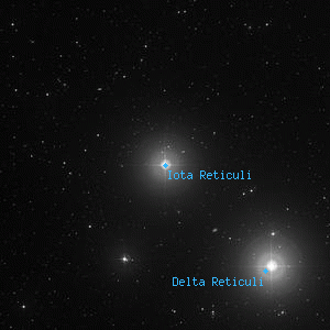 DSS image of Iota Reticuli