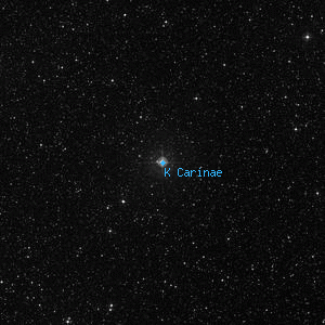 DSS image of K Carinae