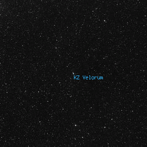 DSS image of KZ Velorum