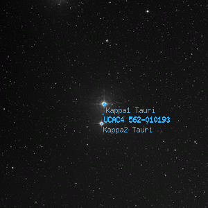 DSS image of Kappa1 Tauri
