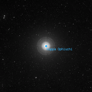 DSS image of Kappa Ophiuchi
