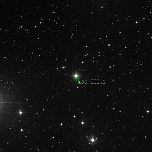 DSS image of Lac III.1
