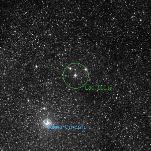 DSS image of Lac III.9