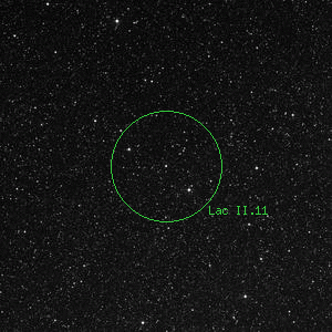 DSS image of Lac II.11