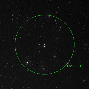 DSS image of Lac II.1