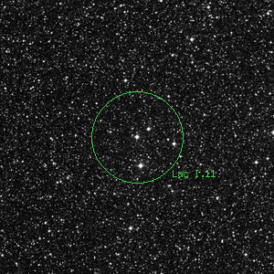 DSS image of Lac I.11
