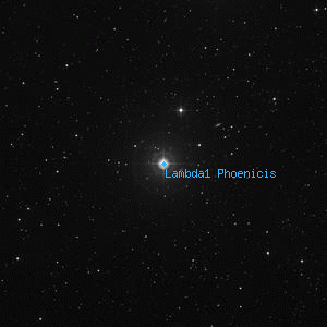DSS image of Lambda1 Phoenicis
