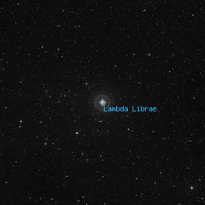DSS image of Lambda Librae