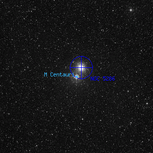 DSS image of M Centauri
