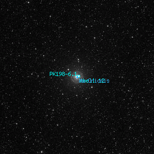 DSS image of Mu Orionis