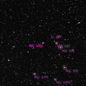 DSS image of NGC 1001