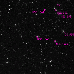 DSS image of NGC 1005