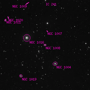 DSS image of NGC 1008