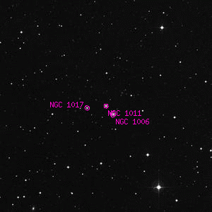 DSS image of NGC 1011