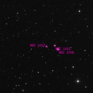 DSS image of NGC 1017