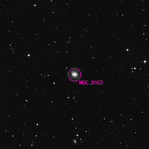 DSS image of NGC 1022