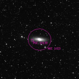 DSS image of NGC 1023