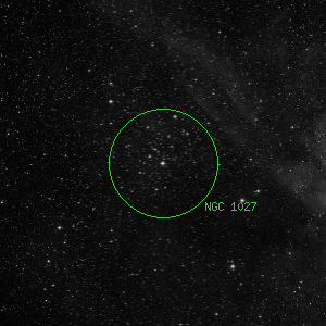 DSS image of NGC 1027