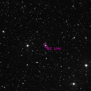 DSS image of NGC 1040