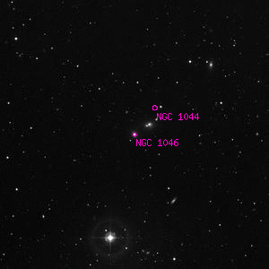 DSS image of NGC 1046