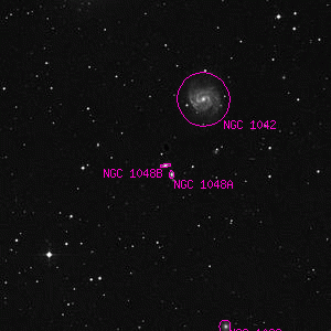 DSS image of NGC 1048B