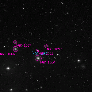 DSS image of NGC 1057