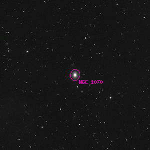 DSS image of NGC 1070