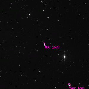 DSS image of NGC 1083