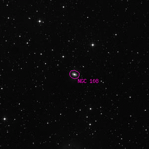 DSS image of NGC 108