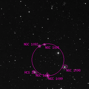 DSS image of NGC 1091
